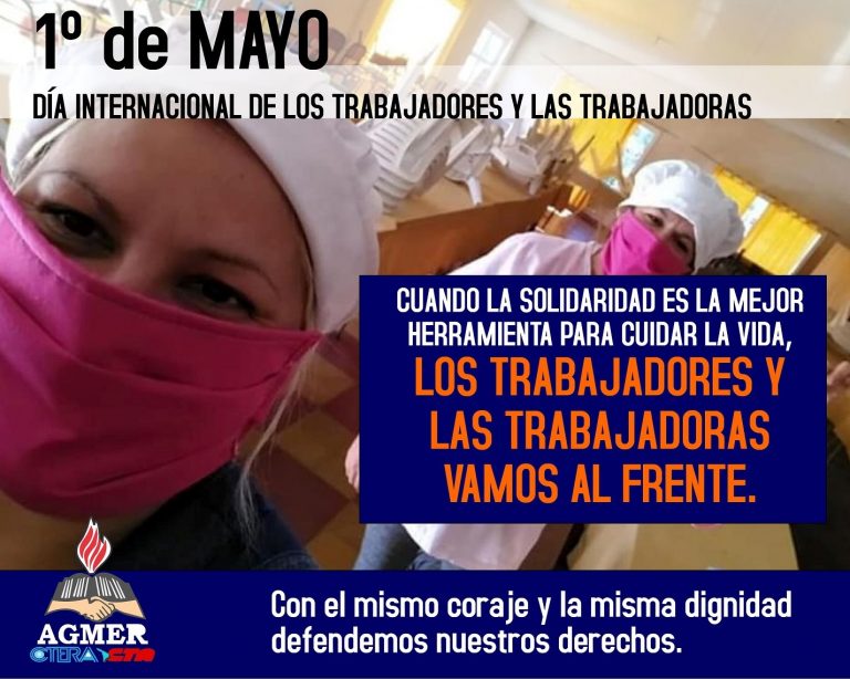 1º de Mayo día internacional de los trabajadores y las trabajadoras