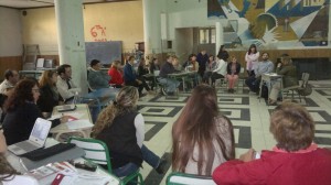 Asamblea en la Escuela Leopoldo Herrera, de Villaguay