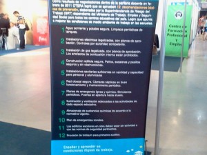 En Tecnópolis: Salud y seguridad en el trabajo