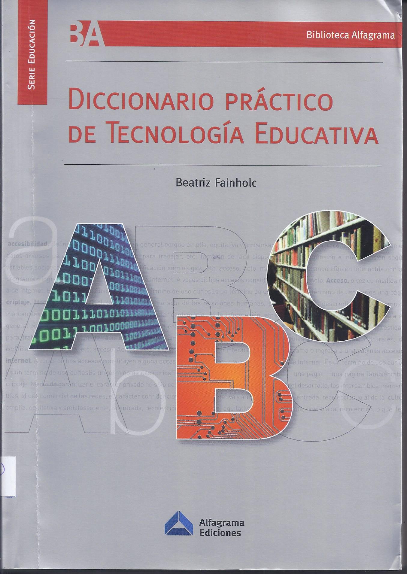 Diccionario práctico de tecnología educativa
