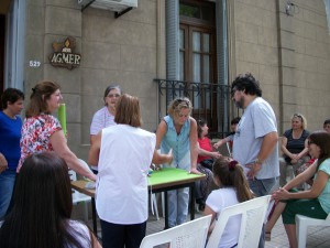 Diamante / Asamblea pública