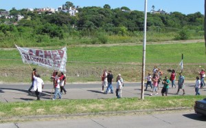 Paraná / Volanteada en el túnel / 7 de marzo