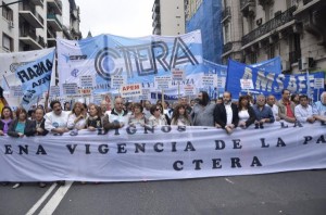 Movilización Nacional Docente al Ministerio de Trabajo / 26 de marzo