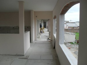 Avanzan las obras de ampliación en la Casa Docente de Colón