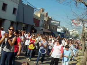 Marcha en Concordia