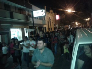 Jornada de protesta en La Paz