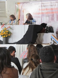Jornadas Regionales en La Paz - Panel a cargo de A. Homar y S. Nicastro. 