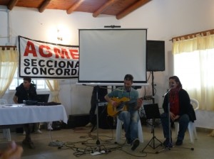 Congreso Provincial de Docentes Jubilados en Concordia - Segmento Cultural: Roxana Arrate y Diego Bertoni 