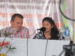 Jornadas Regionales en La Paz - Experiencias Pedagógicas - docentes de la Escuela Secundaria de Alcaraz, depto. La Paz