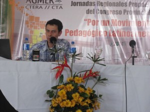 Jornadas Regionales en La Paz - Experiencias Pedagógicas - Docentes de la Escuela Nº 1 “Vicente López y Planes” de Federal