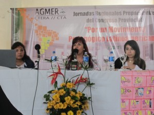 Jornadas Regionales en La Paz - Experiencias Pedagógicas - Docentes de la Escuela Normal “D. F. Sarmiento” de Concordia 