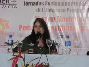 Jornadas Regionales en La Paz - Experiencias Pedagógicas - Docentes de la Escuela Nº 1 “José de San Martín”, de La Paz