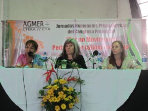 Jornadas Regionales en La Paz - Panel de devolución acerca de las Experiencias Pedagógicas 