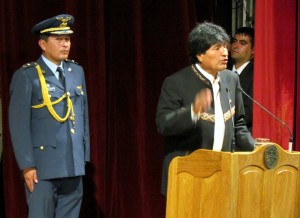 Evo Morales fue distinguido con el Doctor Honoris Causa de la UNER