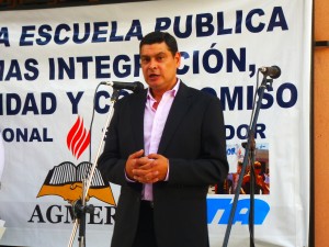 Jorge Pintos, Secretario General de AGMER San Salvador