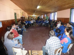 La CDC participó de asambleas en escuelas de Diamante