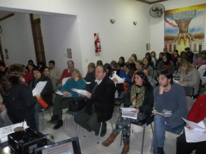 Jornada de asesoramiento sobre analíticos provisorios en Gualeguay.