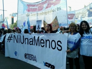 #NiUnaMenos en Buenos Aires