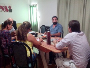 Reunión en Nogoyá