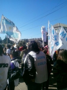 Acto de CTA por el 24 de marzo y en repudio a la presencia de Barack Obama en Argentina - Bariloche