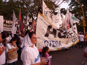 Marcha del 24 de marzo en Paraná