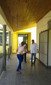 Recorrida de escuelas en Feliciano 