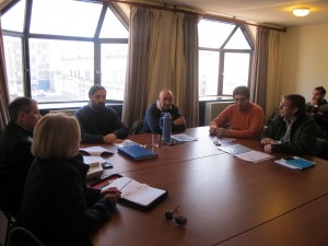 Reunión con diputados del bloque del FPV.