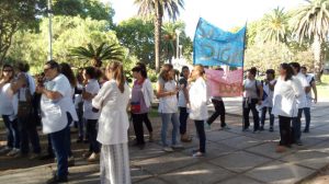 AGMER Colón realizó una asamblea pública en Plaza Washington. 