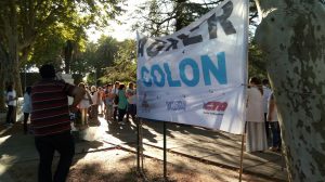 AGMER Colón realizó una asamblea pública en Plaza Washington. 