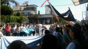 Masiva participación de docentes en Concordia.