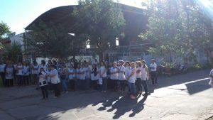 En Federal, un importante número de docentes participó de la asamblea pública convocada por la Seccional. 