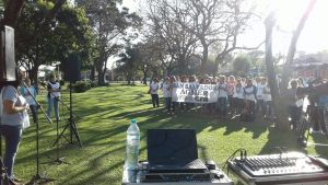 Con importante participación, San Salvador realizó una asamblea abierta en la Plaza 25 de Mayo.