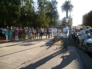 La Seccional Victoria convocó a una movilización y asamblea abierta frente a la Dirección Departamental.