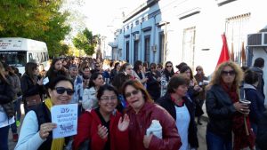 Marcha en Villaguay