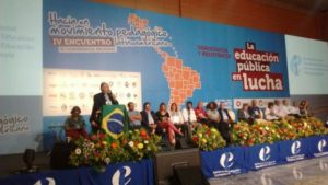 AGMER está participando del IV Encuentro: “Hacia un Movimiento Pedagógico Latinoamericano”