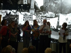 Manuel Ramat habló en nombre de la delegación de Entre Ríos