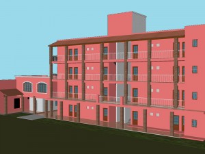Imagen proyectada: futura unidad turística de AGMER, en Colón