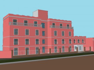 Imagen proyectada: futura unidad turística de AGMER, en Colón