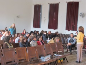 Seminario de acompañamiento gremial para el concurso de oposición, grupo del turno tarde, Paraná