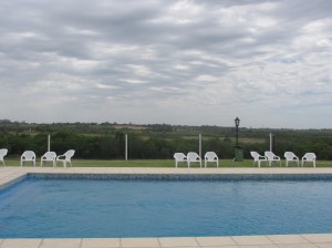 La pileta del Complejo Carlos Fuentealba