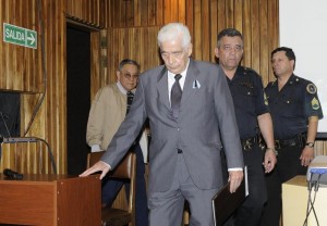 Luciano Menéndez, principal acusado del crimen del obispo Enrique Angelelli |@ DYN