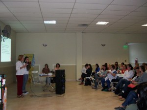 Comienzo de las actividades departamentales, en Diamante.