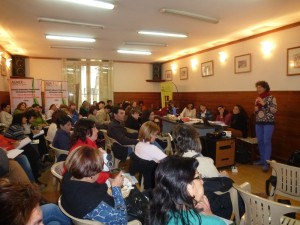 Reunión del equipo coordinador con los departamentales, en AGMER Central (junio/14)
