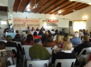 Congreso Provincial de Docentes Jubilados en Concordia