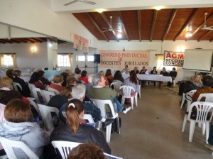 Congreso Provincial de Docentes Jubilados en Concordia