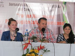 Jornadas Regionales en La Paz - Experiencias Pedagógicas - docentes de la Escuela Secundaria de Alcaraz, depto. La Paz