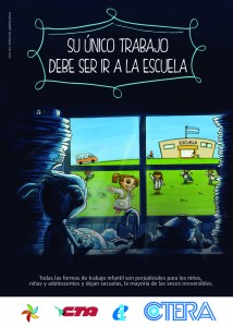 Afiche de CTERA y Tríptico (2014) - Descargable en PDF en esta misma nota