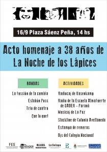 Volante de la actividad
