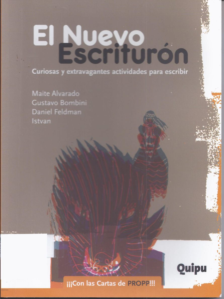 El Nuevo Escriturón. Curiosas y extravagantes actividades para escribir.