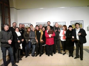 Los coreutas compartieron un ágape al finalizar la actuación.